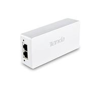 Tenda Injecteur PoE Gigabit IEEE 802.3af/at, PoE Injecter Gigabit 30W, Alimentation PoE 10/100/1000 Mbps, Plug and Play, Distance Jusqu'à 100m, Réseau Extensible sans Prise. (POE30G-AT)