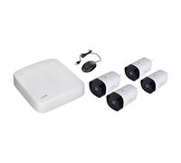 Tenda K4P-4TR - Ensemble de caméras PoE 4MPx, NVR 4CH + 4x caméra IP 4MPx, IP67, audio, interface web, CZ app