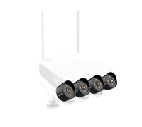 Tenda K4W-3TC kit de vidéo-surveillance Avec fil &sans fil 4 canaux