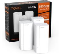 Tenda ME3 Pro WiFi 7 BE3600 Système Mesh 3 Pack Couverture WiFi Maison Entière Jusquà 3570Mbps Port WAN LAN 2.5G Deux Ports Gigabit Double Bande EasyMesh Itinérance Transparente NFC WPA3 VPN OFDMA MU