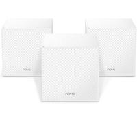 Tenda MW12 AC2100 Systeme WiFi Mesh Tri Bande Pour Toute La Maison Pack De 3 Routeur Gigabit Couverture Jusqu a 6000 SqFt Backhaul Dedie Itinerance Transparente QoS Intelligent 120 Appareils AC2100(3-