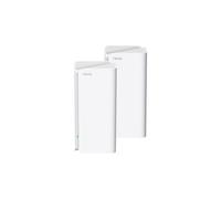 Tenda MX15 Pro (2-Pack) - Wi-FI 6 AI Mesh Système, AX5400 Dual-Band 2.4 GHz/5 GHz Mesh Wi-FI, Couverture jusqu'à 446㎡, OFDMA+MU-MIMO, Installation Simple, Contrôle Parental