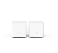 Tenda Nova AX1500 Lot de 2 systèmes Wi-FI 6 maillés pour Toute la Maison, jusqu'à 3 pièces, Couverture de 200 m², Maille Wi-FI Double Bande avec 2 Ports Gigabit, Compatible avec Alexa, contrôle