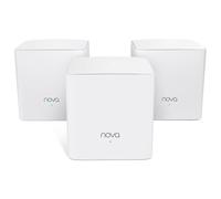 Tenda NOVA MW5G(3-PACK) système Wi-Fi maillé Bi-bande (2,4 GHz / 5 GHz) Wi-Fi 5 (802.11ac) Blanc 2 Interne