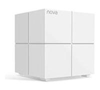 WiFi Mesh AC1200 Couverture 160 m²-Tenda Nova MW6-1 pack - LExtension du Réseau du MW6,Installation facile, Alexa Compatible