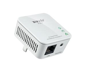Tenda P200-TWIN : Kit de 2 Adaptateurs CPL 200 Mbit/s, 1x Fast Ethernet RJ-45, HomePlug AV, AES 128-bit, QoS, Blanc, 53x27x53mm, CE/FCC/RoHS