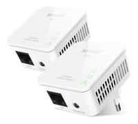 Tenda P200 Twin Pack - 2x CPL HomePlug AV 200 Mbps avec 2 ports LAN Fast Ethernet