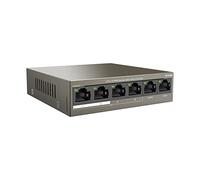 Commutateur - TENDA - TEF1106P-4-63W - 6 ports - 4 ports PoE - QoS et mode étendu
