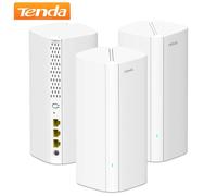 Tenda-Routeur sans fil AX3000 WiFi6 Mesh System EM/MX12 Wi-Fi6 routeur WiFi Mesh jusqu'à 7000 pieds carrés. Prolongateur de portée Wifi 6 Mesh 2 pcs 5000 sq.ft