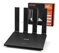 Tenda Routeur WiFi 4G avec Carte SIM Box N300 LTE Cat4 Mobile 4G03 Pro V2.0 | 4 Antennes Repliables, USB-C Alimentation, LAN/WAN, Plug&Play, 32 Appareils, Portable Modem pour Maison, Camping-car, Voyage