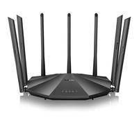 Routeur WiFi dual band AC2100 - Tenda AC23, Ports Gigabit, USB 2.0, MU-MIMO, IPv6, 7*6dBi Antennes, Fibre Optique, Jeux&streaming
