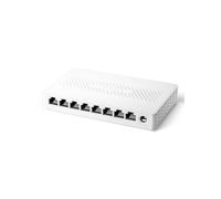 Tenda Switch Ethernet 2.5Gbps, 8 Ports Switch 2.5 Gigabit, Unmanaged, Compatible avec 100/1000/2500Mbps pour PC NAS, Plug-and-Play, sans Ventilateur (SM108)
