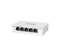 Tenda Switch Ethernet 5 Ports Gigabit, Switch RJ45, Hub RJ45, QoS, IGMP Snooping, Auto MDI/MDX, Boitier Métal, Multiprise Ethernet, Brancher et Utiliser, Durable, Silencieux et Flexible（TEG1005D）