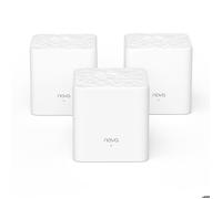 TENDA Système Mesh AC1200 Couverture 300 m², Remplacez le répéteur/routeur/CPL, WiFi Mesh Installation facile, Nova MW3-3 cubes