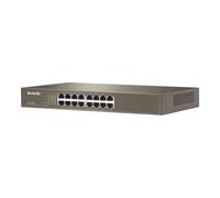 Tenda TEF1016D - Commutateur - 16 x 10/100 - de bureau, Montable sur rack