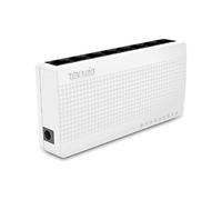 Tenda Switch Ethernet S108 8 Ports Mégabit 10/100 mbps, Switch RJ45 pour Etendre le Réseau Câblé pour les PME et les Bureaux à Domicile