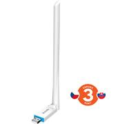 Tenda U2v5 AX300 WiFi 6 USB Adapter, 286 Mbps, 802.11ax/b/g/n, 6 dBi, Soft AP, Win 7/10/11, Linux