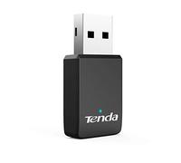 Tenda U9 Clé WiFi Puissante, WiFi Adaptateur AC 650Mbps, Dongle WiFi, Double Bande sans Fil, Mini Carte WiFi Compatible avec Windows 11/10/8.1/8/7/XP