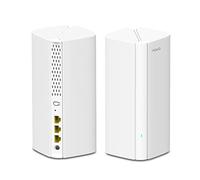 Tenda WiFi 6 Mesh AX3000 Nova MX12(Paquet de 2)- Système Mesh WiFi 6 pour Toute la Maison - Couverture de 4 à 6 pièces recommandée - Installation Facile - Remplacement de Répéteur Routeur WiFi