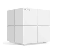 Tenda WiFi Mesh Nova MW6(1 Paquet) AC1200 - Système WiFi Mesh pour Toute la Maison - Couverture de 100㎡(1100ft²)- 2 Ports Gigabits - Contrôle Parental - Compatible avec Toute Les Box