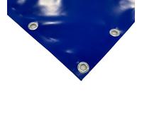 TENDAGGIMANIA Bache de Protection Exterieur en PVC 650 g/m² - Dimension 3 X 5 MT - Couleur: Bleu - Bache Protection avec Ourlet de Renfort périmétrique et œillets Tous Les 50 cm