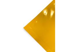 TENDAGGIMANIA Bache Protection en PVC 650 g/m² pour Camion, Bois, Jardin et Exterieur - 100% imperméable et Anti-UV - Vente au Demi-mètre linéaire - Couleur : Jaune - Hauteur Rouleau 250 CM