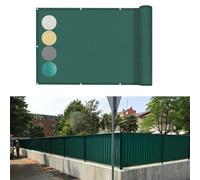 TENDAGGIMANIA Brise Vue Balcon Jardin Garde-Corps réalisé sur Mesure - Tissu Micro-perforé - Toile ombrage Exterieur avec œillets Tous Les 50 cm - Mesure 300 cm x 100 cm - Personnalisable