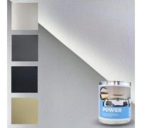 TENDAGGIMANIA Ciel de Toit Voiture - Kit Tissu Velours + 1 Colle Pinceau Hautes températures- Tissu Ciel de Toit Couleur Gris 184 - Taille Tissus Ciel de Toit L.2 MT x H. 1, 5 MT