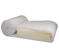 Tendaggimania ® Ouate de Rembourrage 100% polyester - Type Dacron - Hauteur Roleau : H 150 cm, épaisseur 5 cm - Vente au mètre