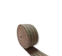TENDAGGIMANIA ® Ruban Juta- Ceinture Jute pour Tapisserie D’ameublement Tirant Remplacement Fond CHAISES CANAPÉS (10 Mètres)