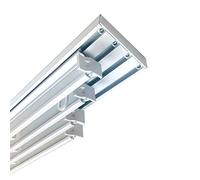 TENDAGGIMANIA Tringle à rideaux Panneaux japonais 5 voies L.270 cm avec Jonction centrale - Rail à rideaux corde/manuel pour plafond/mur