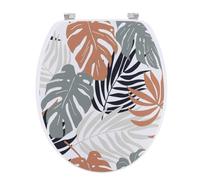 Tendance - Abattant WC MDF 18 Pouces Attaches Acier Inoxydable - ecrin