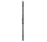 Tendance - Barre de Douche Aluminium 135-250 cm - Noir Mat - Salle de Bain - Hydro