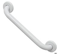 Tendance - Barre Droite de Redressement en Acier Inoxydable 30 cm - Blanc - Salle de Bain - Accessoire Utilitaire