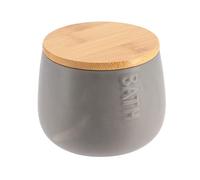 TENDANCE Bath D Collection Dolomite Ensemble de 5 Accessoires de Bain Blanc ou Gris, Cotton Box