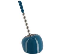 Tendance Brosse WC autoportante et Support PISE Bleu Paon, céramique, Bleu Paon, 35,5 x 15,2 x 15,2 cm (H x L x l)