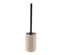 TENDANCE - Brosse WC en polyresine Effet Feuille - Naturel