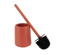 TENDANCE Brosse WC et Support en grès Terre Cuite - Forme Ronde Unique et Rustique pour Un Nettoyage Efficace et Efficace