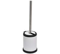 Tendance Brosse WC Metal avec Couvercle Rabattable (ALU Brosse)