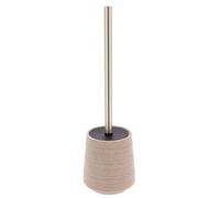 TENDANCE - Brosse WC polyresine Effet Sable - Naturel