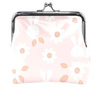 Tendance Bunny Rose Femmes Mignon Portefeuille En Cuir Boucle Kiss Serrure Carte Changement Titulaire pour Pièces de monnaie, Tendance Lapin Rose, Trendy Bunny Pink