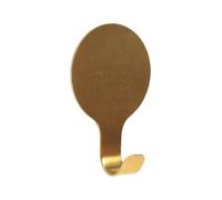 Tendance - Crochet Acier Inoxydable 3m Peint - Doré - Salle de Bain - Accessoire Utilitaire