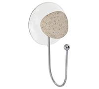 Tendance - Crochet metal sur ventouse 1 deco - galet