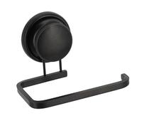 Tendance - Dérouleur Aluminium WC avec Ventouse - Noir - Salle de Bain - Accessoire Utilitaire