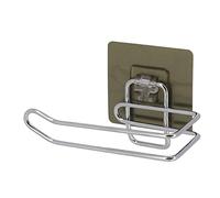 Tendance - Dérouleur WC Acier Inoxydable sur Carte Adhésive 3 m - Chrome - Salle de Bain - Accessoire Utilitaire