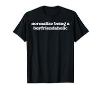 Tendance des Couples drôles et Mignons Boyfriendaholic T-Shirt