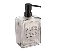 TENDANCE Dispenser en Verre pour Savon Pure 550 ML - Noir