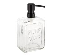 TENDANCE Dispenser en Verre pour Savon Pure 550 ML - Transparent