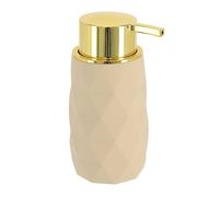 Tendance - Distributeur a savon abs + rubber 210ml - beige