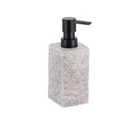 TENDANCE Distributeur à Savon ou Lotion en résine Gris Aspect Pierre 260 ML